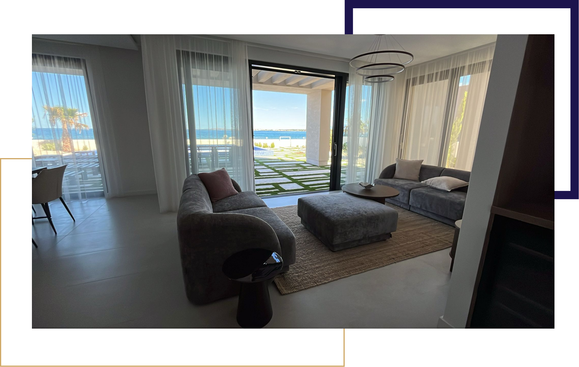 Adriatic luxury beachside villa, Villa D